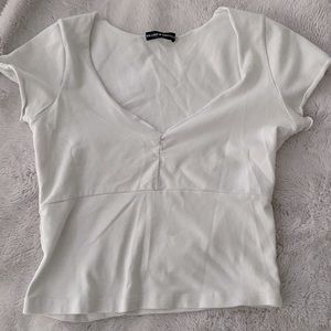 brandy melville white top
